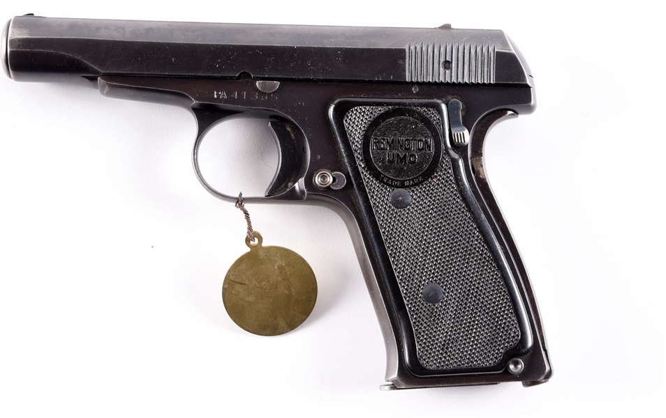 (C) REMINGTON MODEL 51 SEMI AUTOMATIC PISTOL.