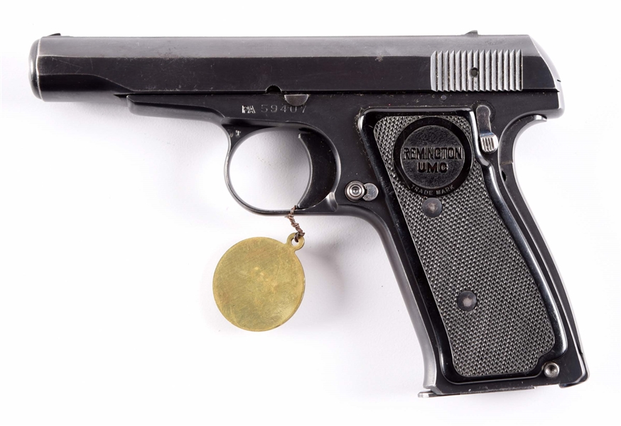 (C) REMINGTON MODEL 51 SEMI AUTOMATIC PISTOL.