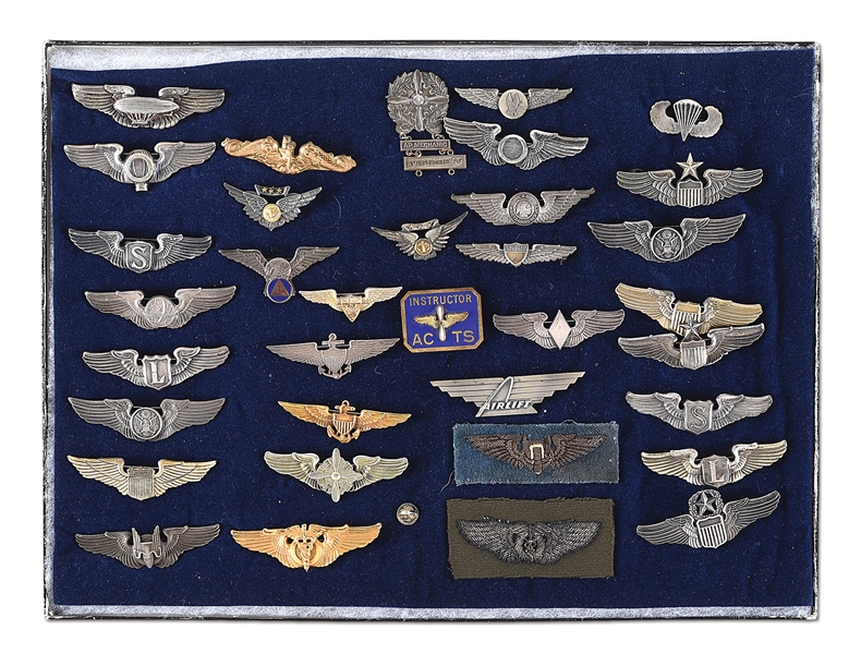 LOT OF US PRE-WWII-COLD WAR WINGS.