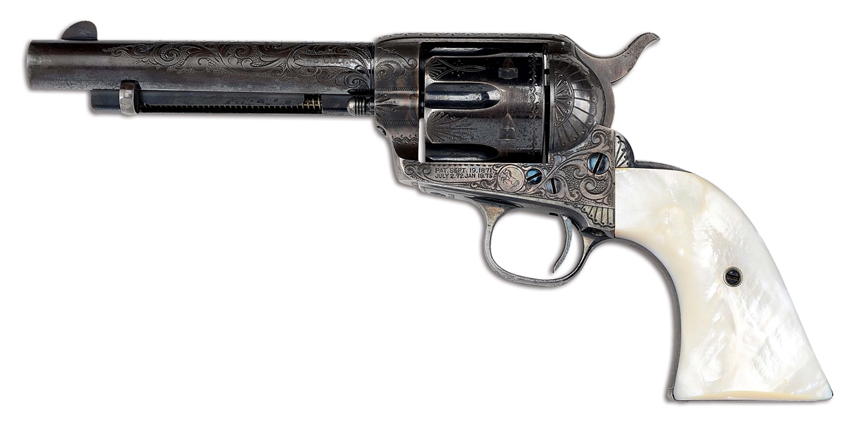 (A) DOCUMENTED DALTON COLT SINGLE ACTION ARMY FROM THE LEGENDARY 10 GUN SHIPMENT TO THE DALTON GANG