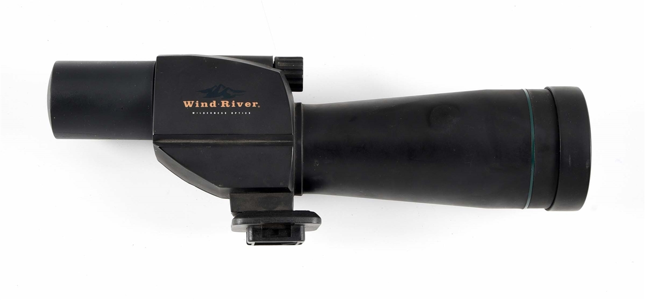 WIND RIVER SPOTTING SCOPE WITH TRIPOD.