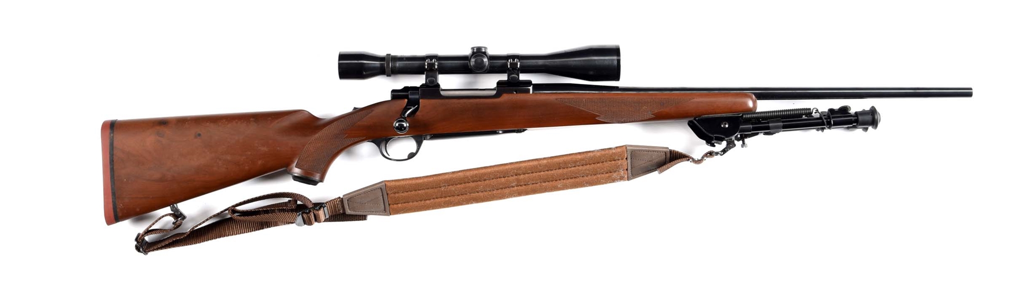 (M) RUGER M77 BOLT ACTION RIFLE IN .308 WINCHESTER.