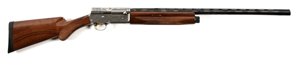 (M) CASED AND ENGRAVED JAPANESE BROWNING SWEET SIXTEEN A5 SEMI-AUTOMATIC SHOTGUN, DUCKS UNLIMITED EDITION, WITH CASE.