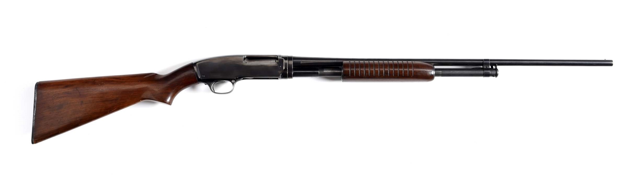 (C) WINCHESTER MODEL 42 .410 SLIDE ACTION SHOTGUN.