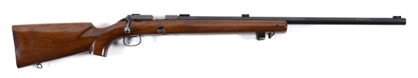 (C) CASED WINCHESTER MODEL 52 BOLT ACTION TARGET RIFLE.