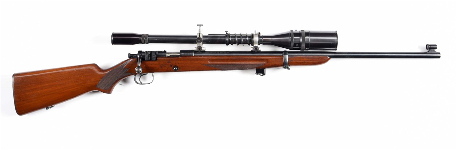 (C) WINCHESTER MODEL 52 BOLT ACTION TARGET RIFLE WITH UNERTL SCOPE.