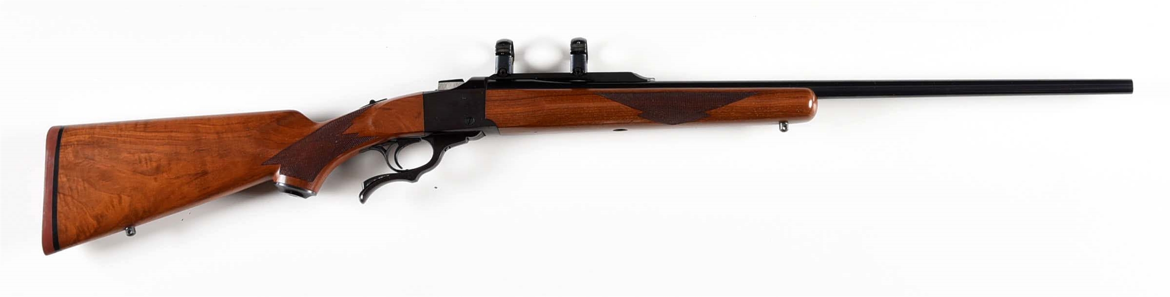 (M) RUGER NO. 1 SINGLE SHOT RIFLE IN .300 WIN MAG.
