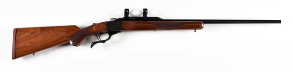 (M) RUGER NO. 1 SINGLE SHOT RIFLE IN .22-250.