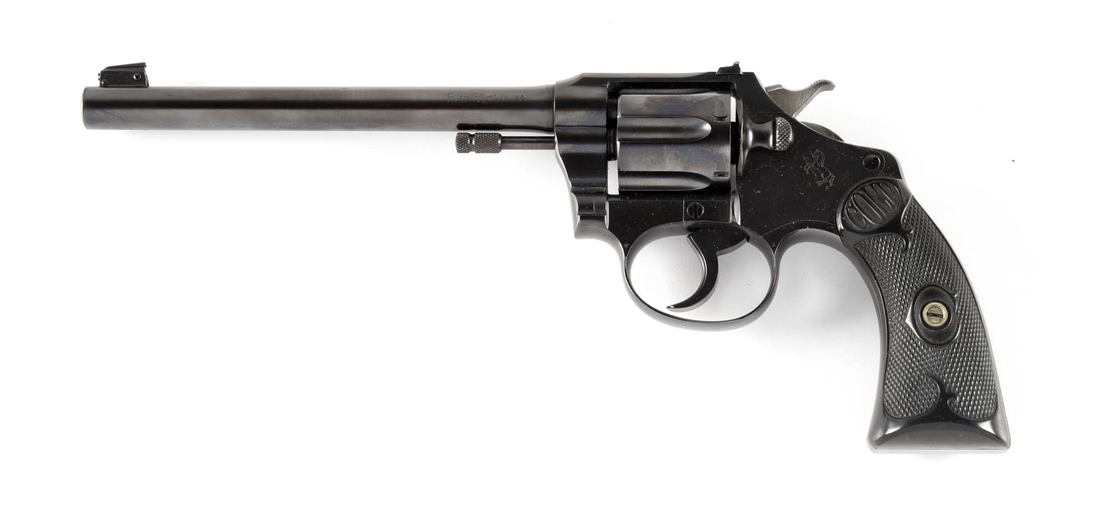 (C) COLT POLICE POSITIVE .22 FLAT TOP TARGET DOUBLE ACTION REVOLVER.