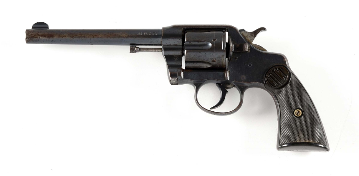 (C) COLT MODEL 1895 NEW NAVY DOUBLE ACTION REVOLVER.