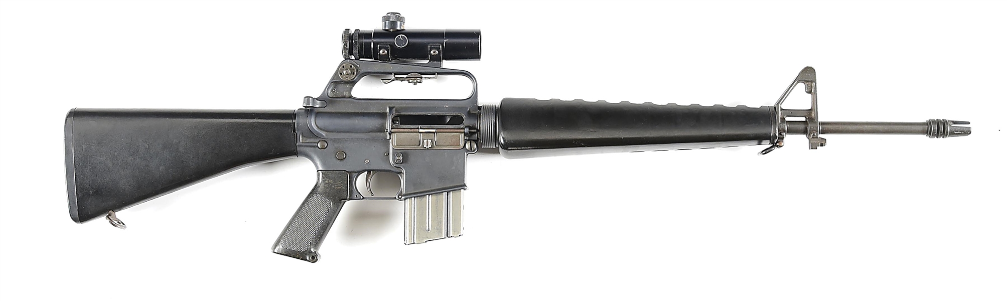 (M) PRE-BAN COLT SP-1 SEMI-AUTOMATIC RIFLE WITH COLT SCOPE.