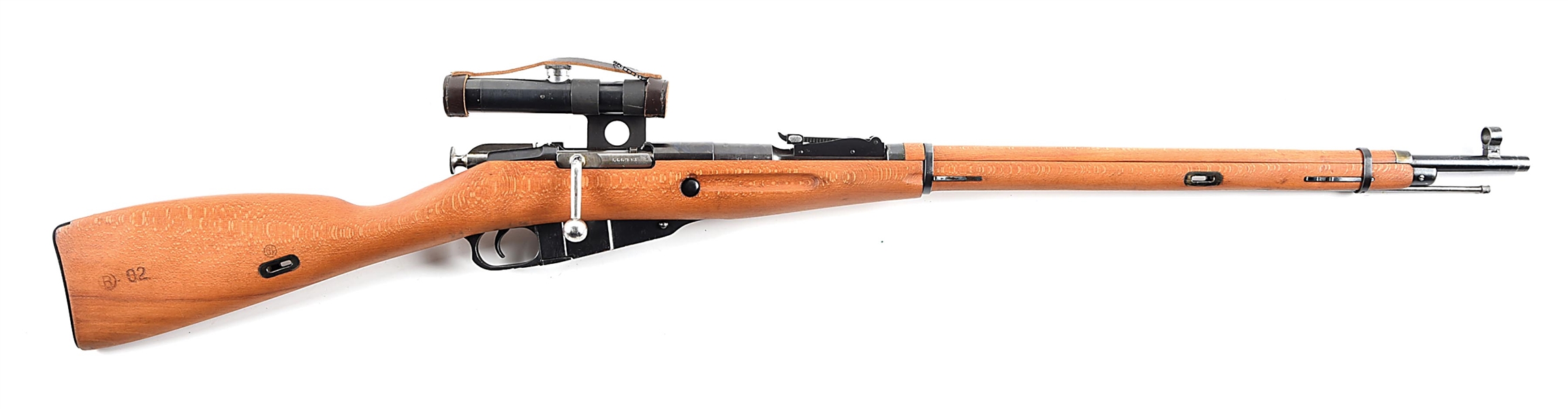 (C) DESIRABLE HUNGARIAN M52 91/30 PU BOLT ACTION SNIPER RIFLE 