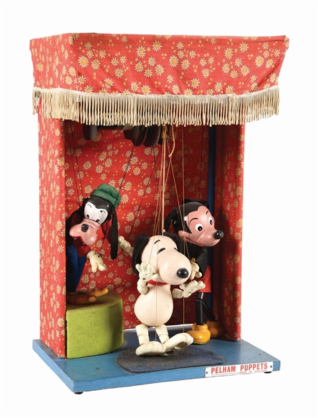 ENGLISH PELMAN PUPPETS DIORAMA DISPLAY