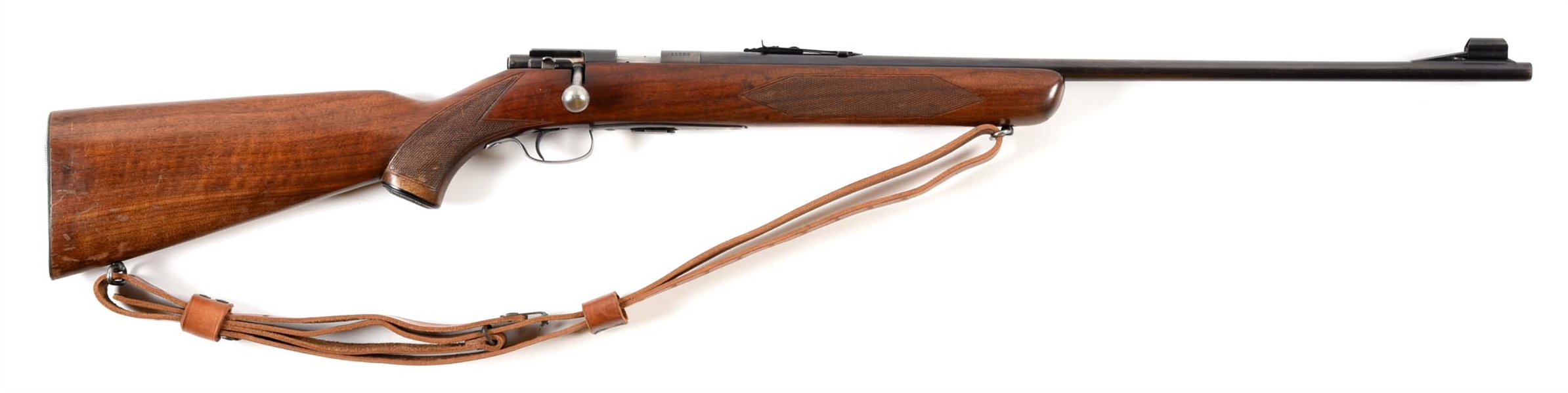 (C) WINCHESTER MODEL 75 SPORTING .22 LR BOLT ACTION RIFLE.