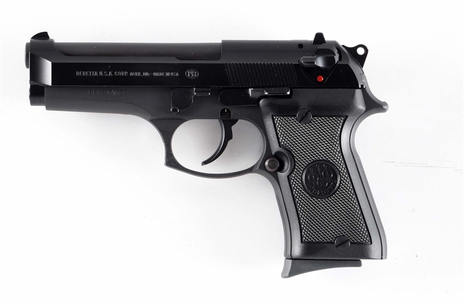 (M) BERETTA MODEL 92FS COMPACT L SEMI AUTOMATIC PISTOL.