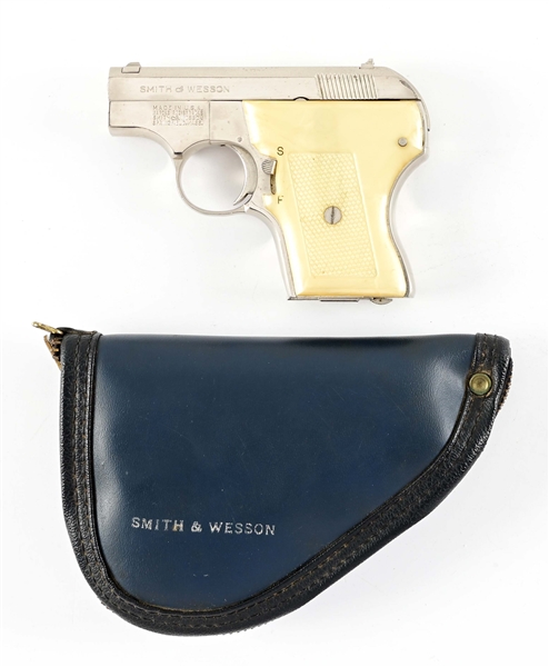 (C) SMITH & WESSON MODEL 61-2 SEMI-AUTOMATIC PISTOL WITH SOFT CASE.
