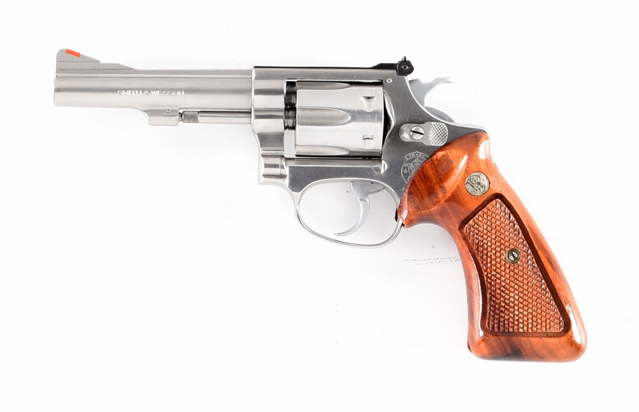 (M) SMITH & WESSONMODEL  651 STAINLESS .22 MAGNUM REVOLVER.