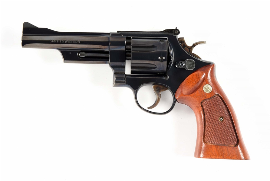 (M) SMITH & WESSON 27-2 DOUBLE ACTION REVOLVER.