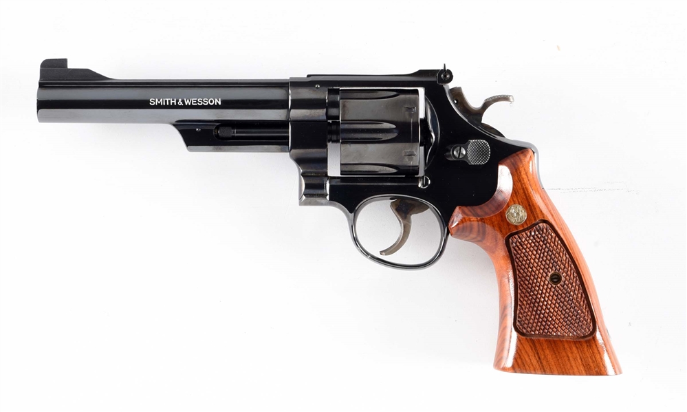 (M) SMITH & WESSON MODEL 25-2  .45 ACP DOUBLE ACTION REVOLVER.