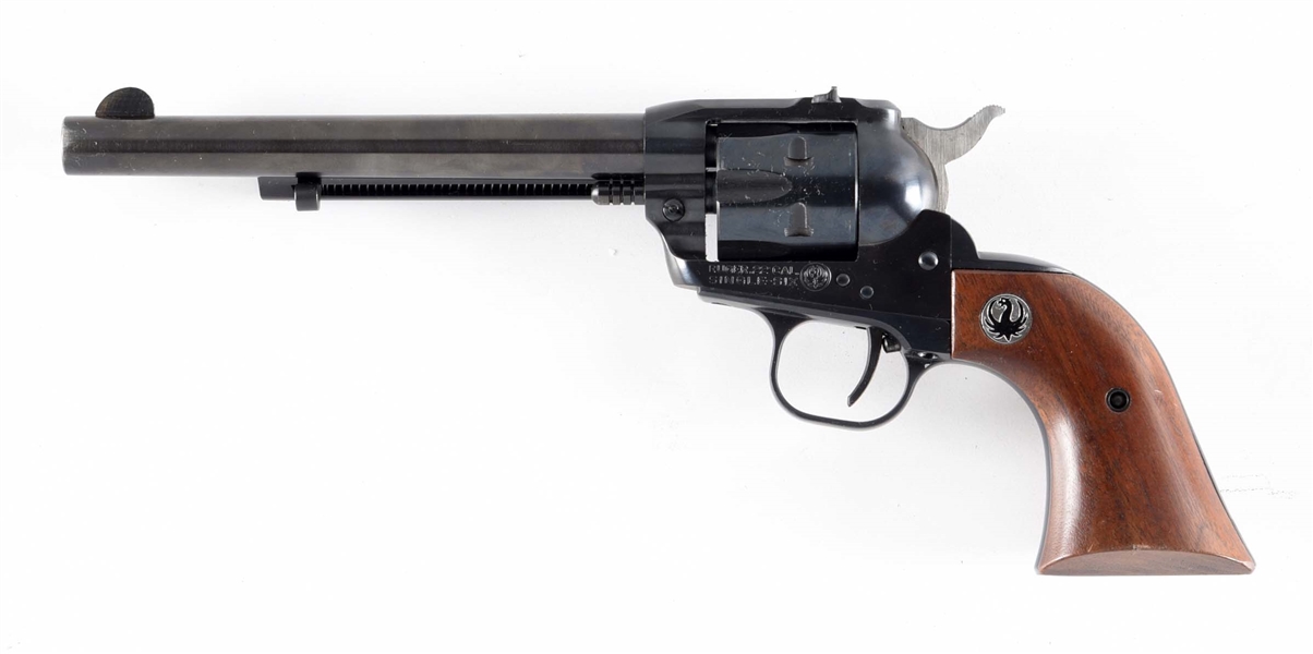 (M) RUGER SINGLE SIX SINGLE ACTION REVOLVER.