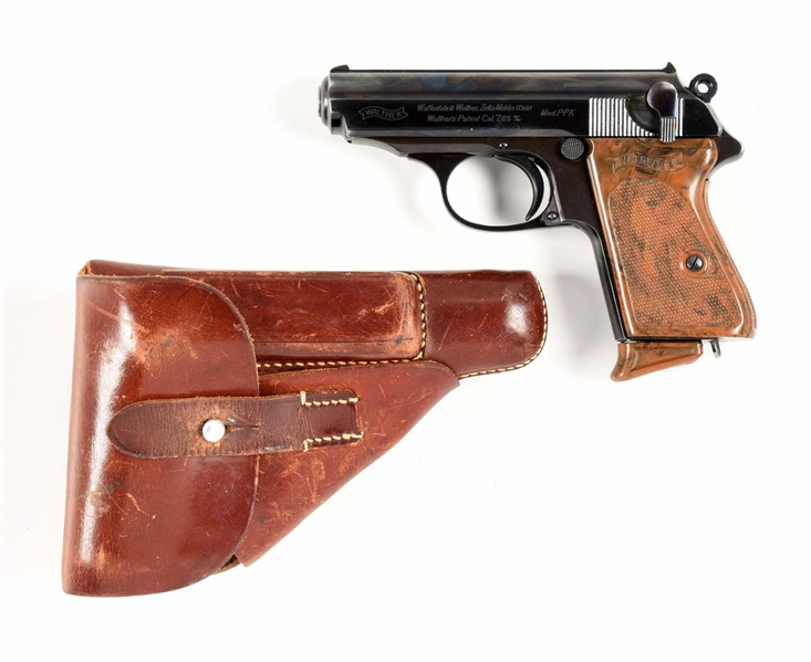 (C) 1ST YEAR 1931 WALTHER COMMERCIAL PPK SEMI AUTO PISTOL 