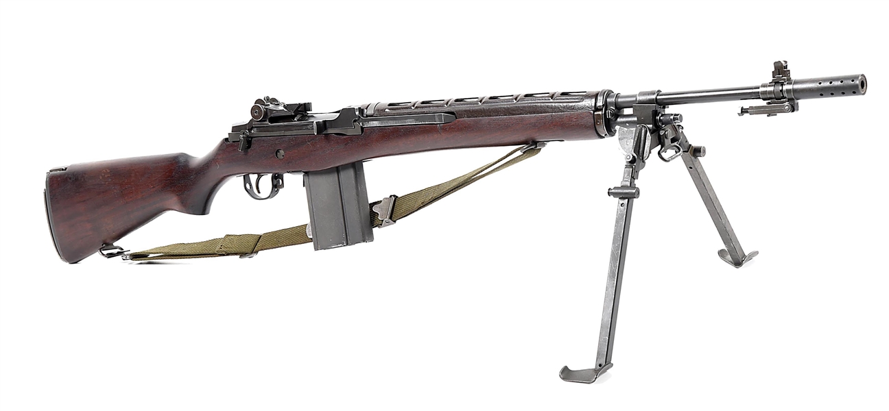 (N) PHOENIX ARMS CO REMANUFACTURED EXTREMELY ATTRACTIVE HARRINGTON AND RICHARDSON U.S. CONTRACT M-14 MACHINE GUN (FULLY TRANSFERABLE).