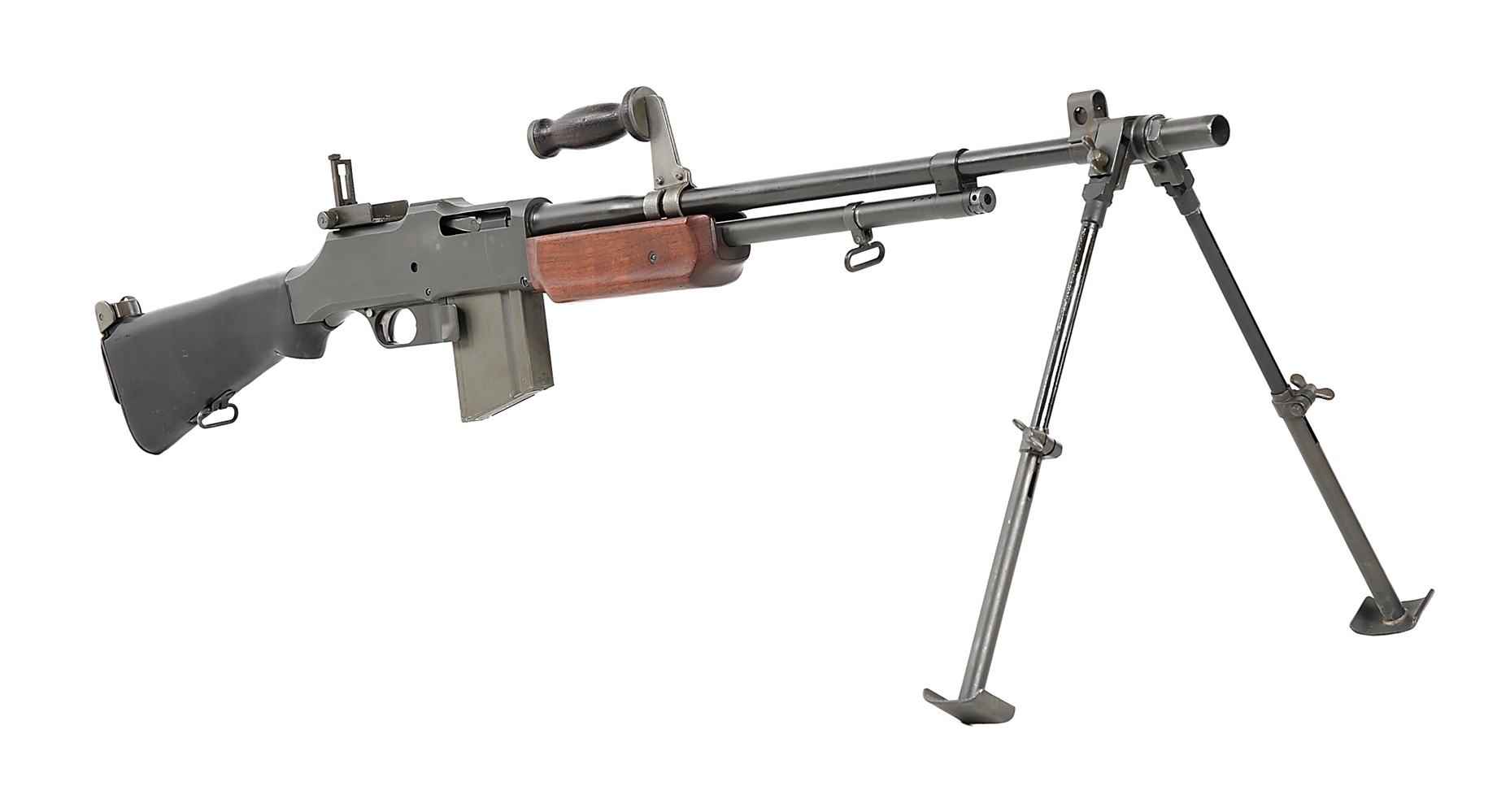 (N) HIGH CONDITION EARLY GROUP INDUSTRIES MODEL 1918A2 BROWNING AUTOMATIC RIFLE B.A.R. MACHINE GUN (FULLY TRANSFERABLE).