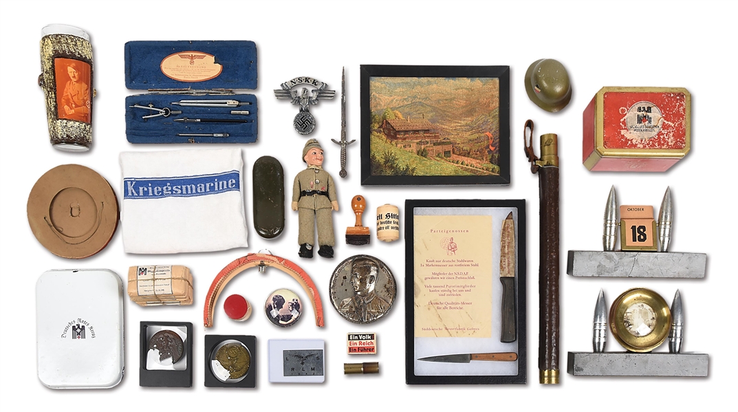 LOT OF MISCELLANEOUS THIRD REICH ITEMS.