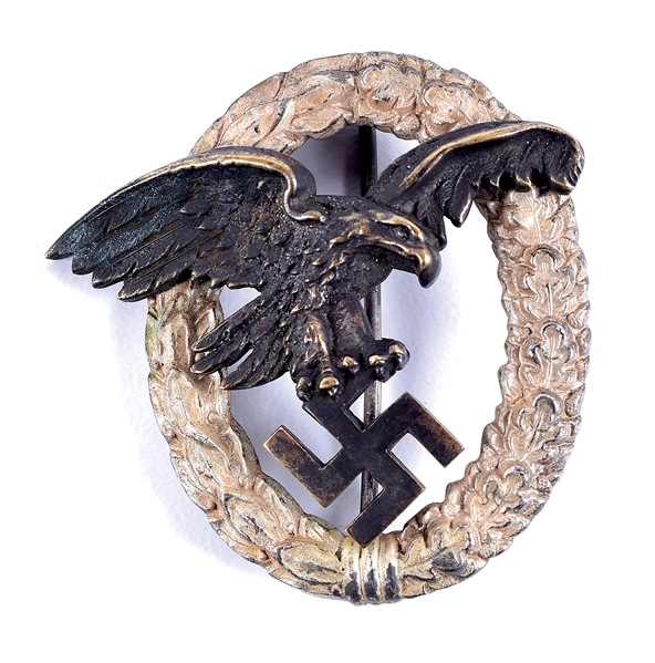 GERMAN WWII LUFTWAFFE OBSERVERS BADGE.