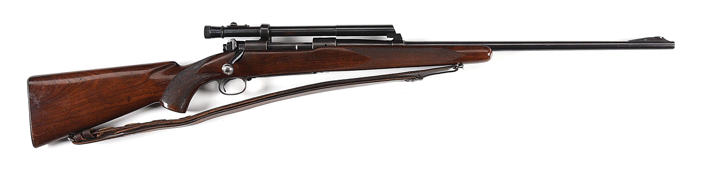 (M) PRE-WAR WINCHESTER MODEL 70 .22 HORNET BOLT ACTION RIFLE.