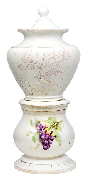 GRAPE KOLA CERAMIC SYRUP DISPENSER