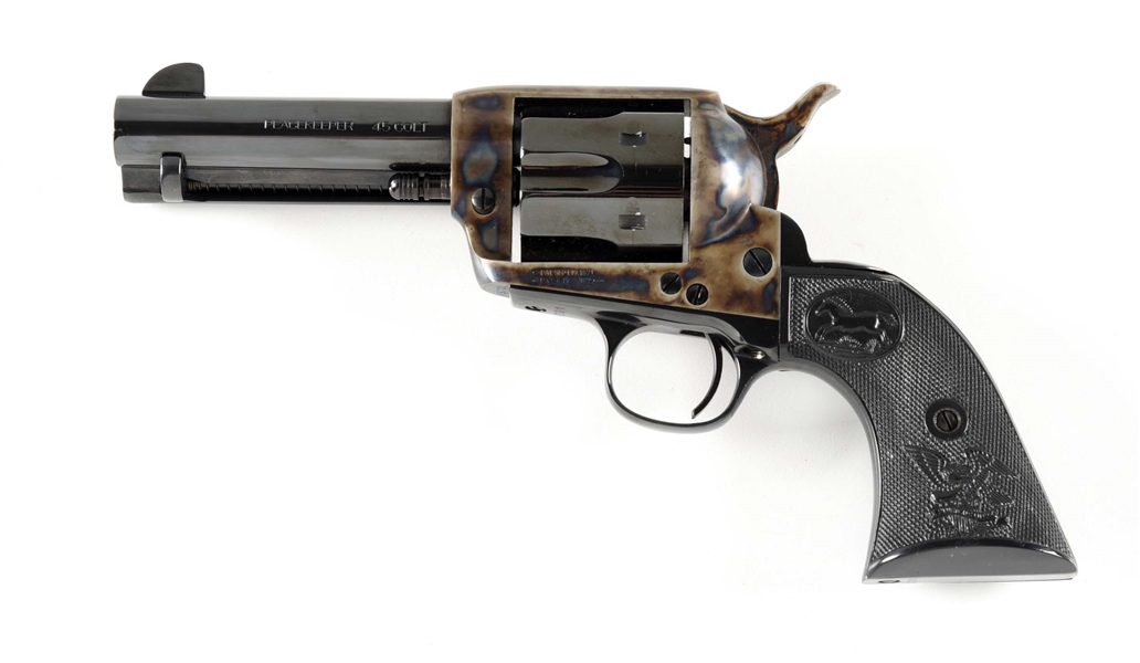 (M) AMERICAN WESTERN ARMS PEACEKEEPER SINGLE ACTION REVOLVER IN .45 COLT.