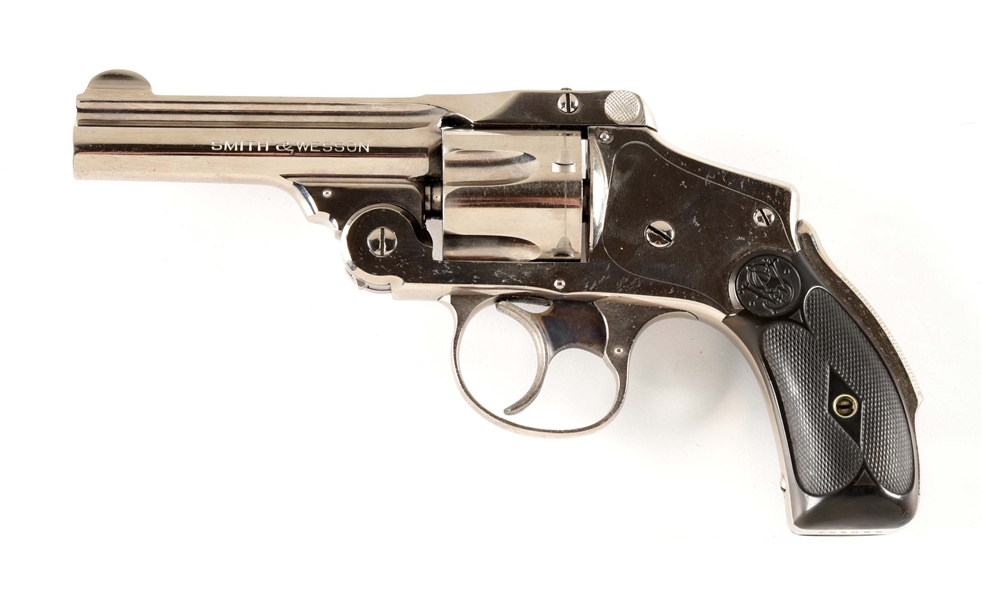 (C) SMITH & WESSON 5TH MODEL SAFETY LEMON SQUEEZER DOUBLE ACTION REVOLVER.