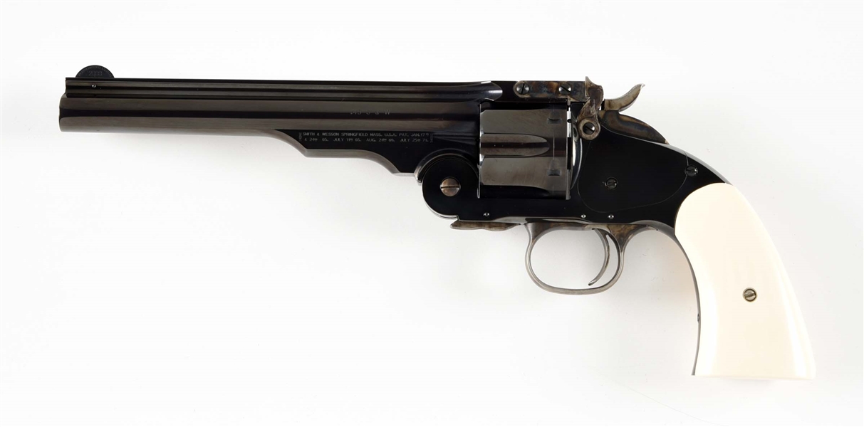 (M) SMITH & WESSON PERFORMANCE CENTER NO. 3 SCHOFIELD REISSUE SINGLE ACTION REVOLVER.