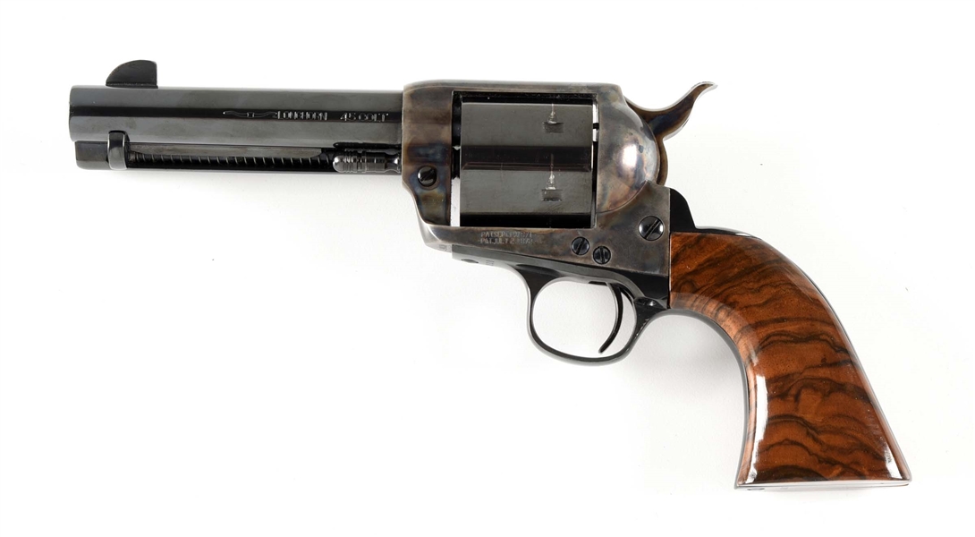 (M) AMERICAN WESTERN ARMS LONGHORN 1873  SINGLE ACTION REVOLVER.