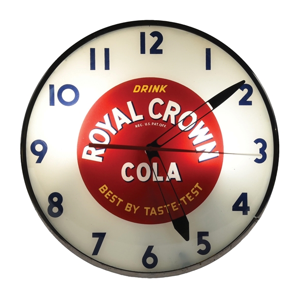 ROYAL CROWN LIGHT-UP CLOCK