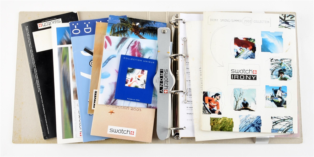 LOT OF: SWATCH CATALOGS