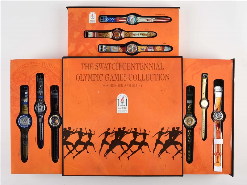 THE SWATCH CENTENNIAL OLYMPIC GAMES COLLECTION SET