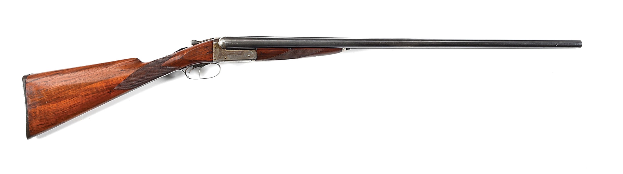 (C) REMINGTON 1894 HAMMERLESS SIDE BY SIDE 16 GAUGE SHOTGUN.