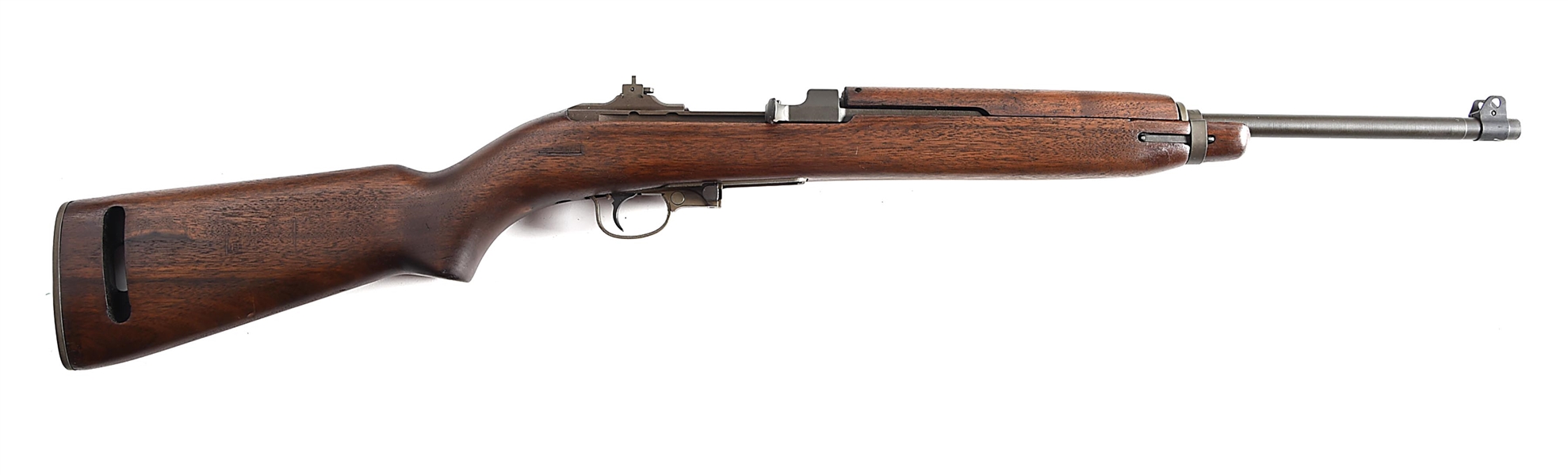 (C) UNDERWOOD M1 CARBINE SEMI-AUTOMATIC RIFLE.