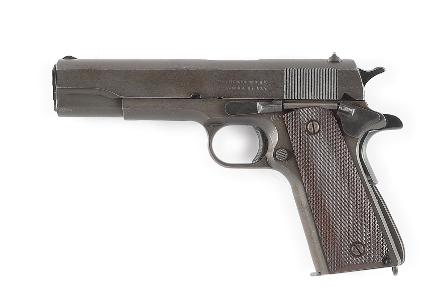 (C) REMINGTON RAND M1911A1 45 ACP SEMI-AUTOMATIC PISTOL 