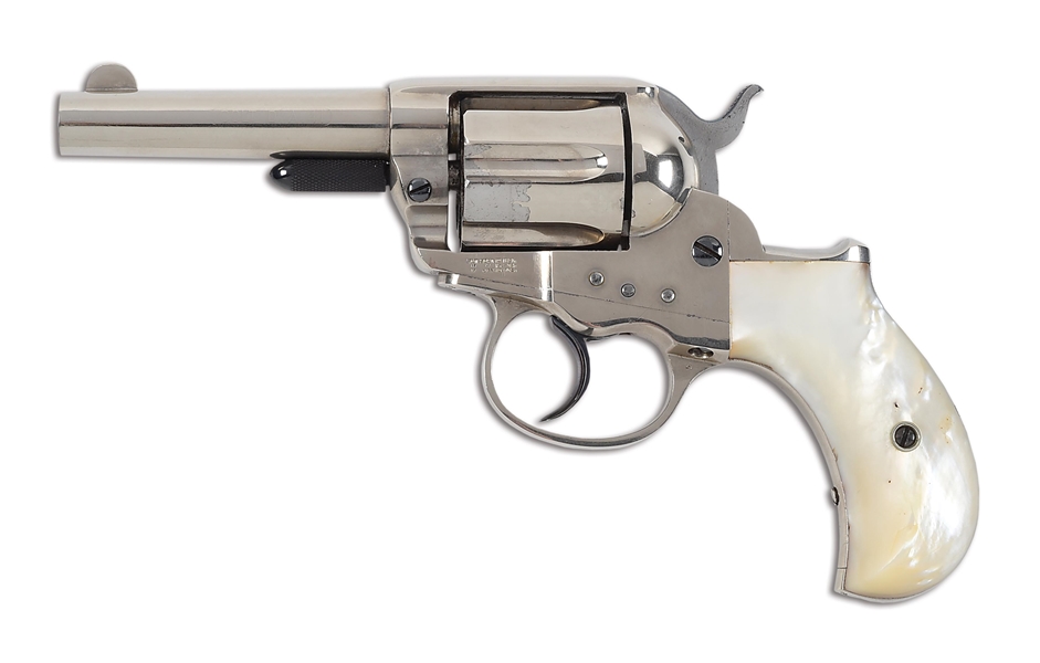 (A) FINE SAN FRANCISCO SHIPPED COLT MODEL 1877 THUNDERER DOUBLE ACTION REVOLVER. 