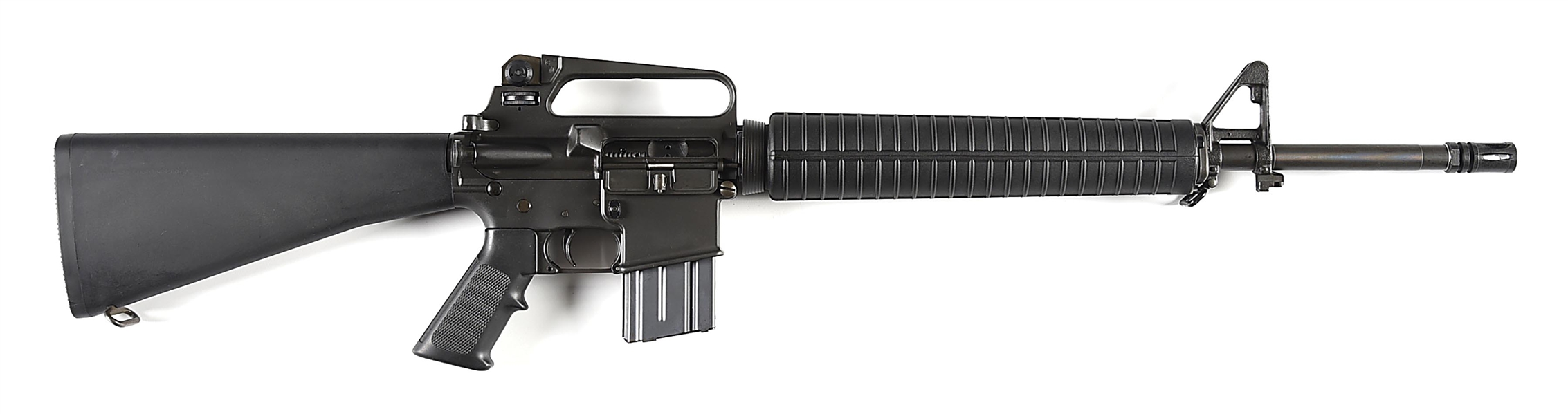 (M) EXCELLENT PRE-BAN COLT AR-15A2 SPORTER II SEMI AUTOMATIC RIFLE.