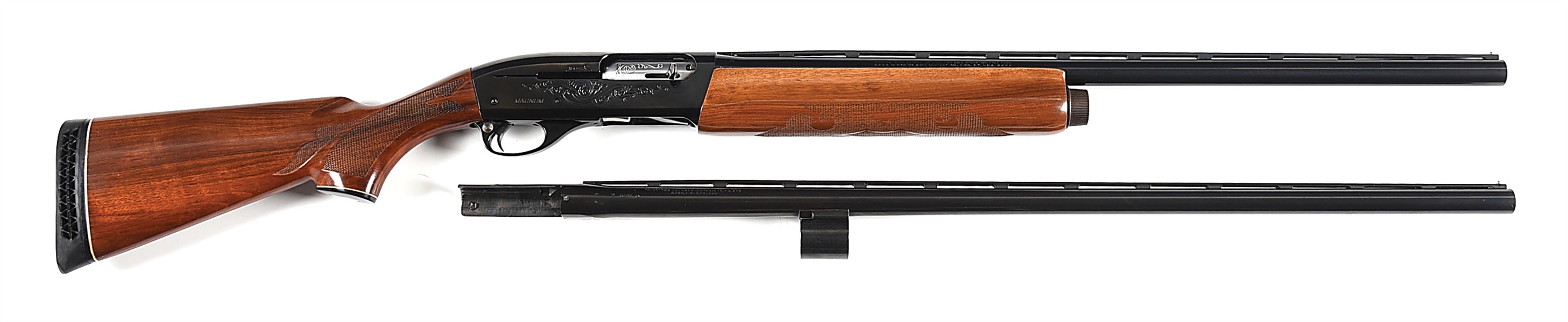 (M) REMINGTON MODEL 1100 MAGNUM SEMI AUTOMATIC SHOTGUN.