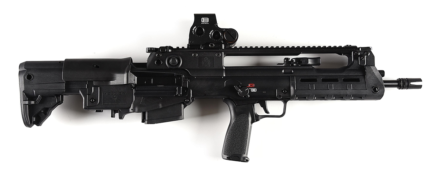 (M) SPRINGFIELD ARMORY HELLION SEMI AUTOMATIC BULLPUP RIFLE.