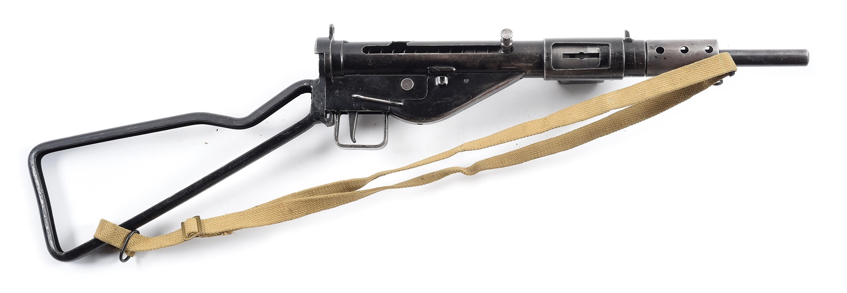 (N) ENGLISH STEN MK II MACHINE GUN (CURIO & RELIC).