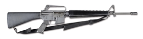 (N) HIGH CONDITION COLT M16A1 MACHINE GUN (FULLY TRANSFERABLE).