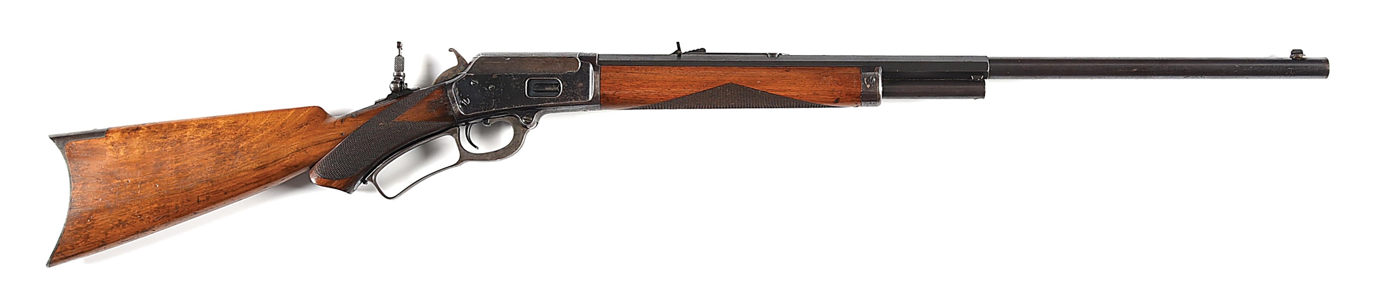 (A) SPECIAL ORDER DELUXE MARLIN MODEL 1889 LEVER ACTION RIFLE.