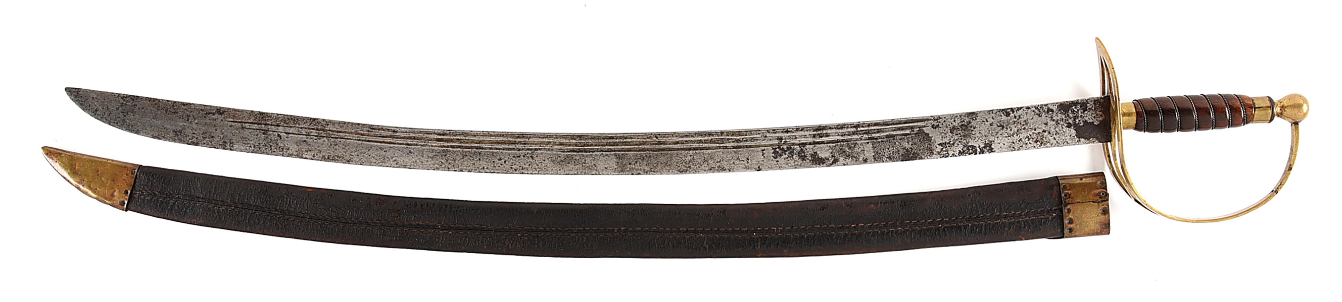 George Neumann Collection Lot Detail - DOCUMENTED REVOLUTIONARY WAR AMERICAN HORSEMAN SABER WITH ...