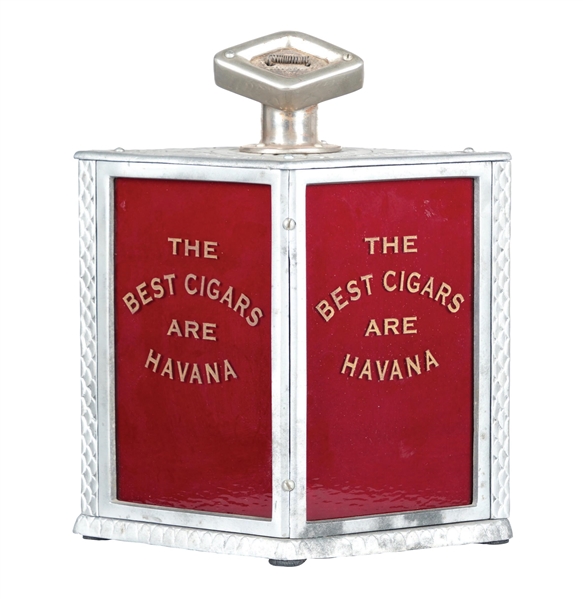 NATIONAL CIGAR LIGHTER "THE BEST CIGARS ARE HAVANA"